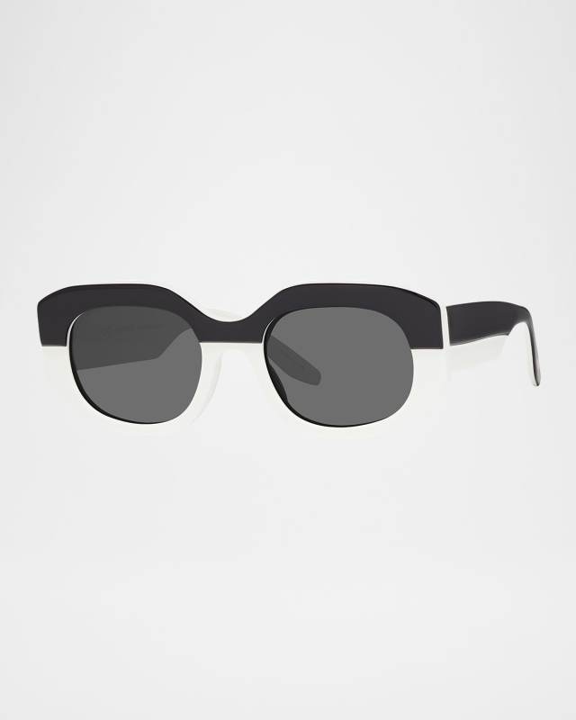Sueno Acetate Rectangle Sunglasses